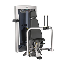 蝴蝶式胸肌背肌訓練器