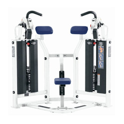 插片配重分動式二頭肌訓練器