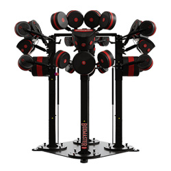 四方位多位拳靶